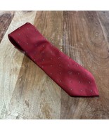Vintage Christian Dior Tie Red - $44.57 CAD