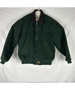 Vtg Carhartt Jacket J14 SPC Spruce Green Santa Fe Quilt Lined Duck Canva... - $6,183.01 MXN