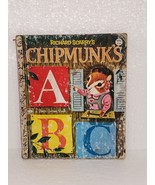 Vintage Richard Scarry&#39;s Chipmunk&#39;s ABC book - $7.00