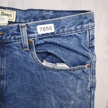 LL Bean Classic Fit Jeans Pants Mens 36 Blue Denim Casual Preppy Men 36x29 - £20.17 GBP