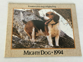 Mighty dog 1994 wall hanging calendar with dog pictures mighty dog food ... - £15.91 GBP