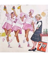1962 7 Up Dancers Theater Advertisement Soda Pop Beverage 7UP Carbonated... - €26,12 EUR