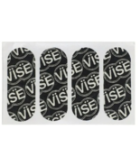 Vise Pre-Cut VISE Logo Tape Black 40 Pieces 1″ - $19.59 CAD