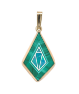 Authenticity Guarantee

14k Yellow Gold Genuine Malachite Opal Turquoise... - $12,327.52 MXN