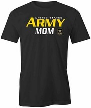 Army Mom T Shirt Tee Printed Graphic T-Shirt Gift Clothing Mom Military S1BSA741 - £14.96 GBP+