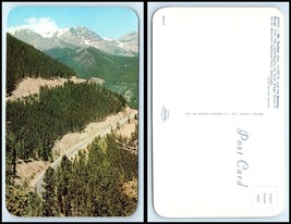 COLORADO Postcard Mt. Ypsilon and The Mummy Range, Trail Ridge Road K52 - £2.32 GBP