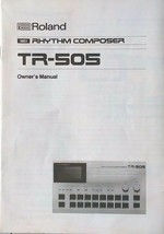 Roland TR-505 Drum Machine Rhythm Composer Original Owner&#39;s Manual Book,... - $34.64