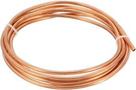 Uxcell Refrigeration Tubing 1/8&quot; OD X 5/64&quot; ID X 6.5 Ft Length Soft Coil Copper  - $14.90