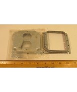 Hubbell Raco 4&quot; Square Exposed Work Cover 902C w/ 4&quot; Square 5/8&quot; Rise Bo... - $14.20 CAD