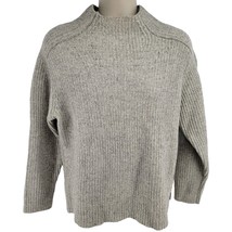 Woolrich Wool Sweater Men's Size M Gray Heather 9073 - £47.44 GBP