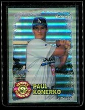 Vintage 1997 Bowman Chrome Refractor Baseball Card Shr 4 Paul Konerko Dodgers - £13.47 GBP