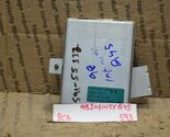1998-2001 Infiniti Q45 Cruise Control Unit 189306P101 Module 593-8C6 - $24.49