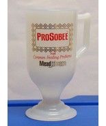 Milk Glass Mug Baby Formula PROSOBEE Enfamil Mead Johnson Advertising In... - $8.90