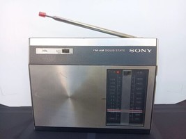 Sony 6F-19WD Solid State AM/FM Radio For Parts/Not Working  - £14.69 GBP