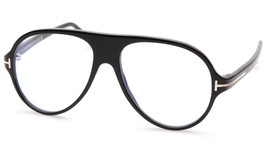 NEW TOM FORD TF5012-B 001 Black ECO Eyeglasses Frame 53-14-140 B48 Italy... - $161.69