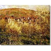 Claude Monet Country Painting Ceramic Tile Mural BTZ06090 - £156.62 GBP+
