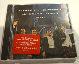 Carreras  Domingo  Pavarotti: The Three Tenors in Concert / Mehta CD Bra... - £12.02 GBP