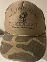 Vtg Baseball Cap Trucker Rope Hat Wilderness Taxidermy Chama New Mexico ... - $19.00
