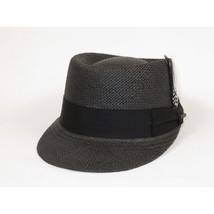 Men's LEGIONNAIRE Codet Cap Straw Hat Telescope Crown LGS700 Black image 4