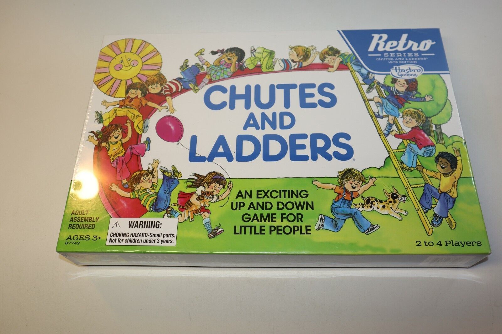 Hasbro Chutes and Ladders Retro Series 1978 Edition Board Game NEW NIB - $13.85