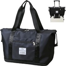 Lightweight Expandable Double Shoulder Strap Capacity Travel Duffel Bag ... - $55.66