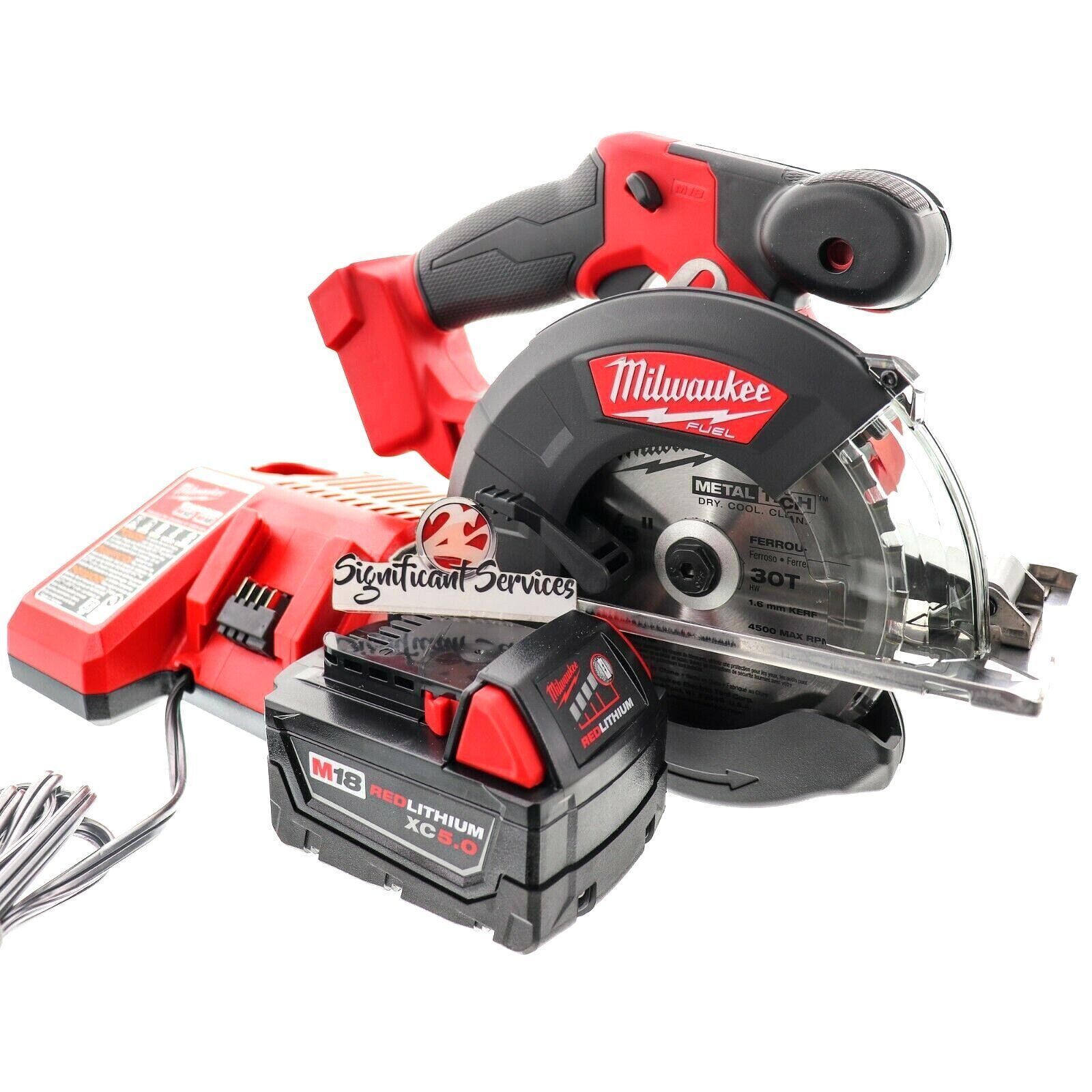 New Milwaukee 2782-20 M18 FUEL 5-3/8-Inch Metal Cutting Circular Saw 5.0... - $259.00