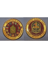 BIG GOLD COMMAND SGT MAJOR - ARMY SUSTAINMENT COMMAND ARFORGEN UNIQUE - $29.21