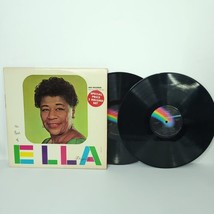 ELLA FITZGERALD The Best Of Ella 2 LP 1962 Gatefold DECCA DXSB-7156 - £27.91 GBP