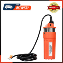 12V DC Submersible Well Water Pump With 10ft Cable Water Flow 1.6GPM - £90.32 GBP