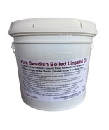 Pure Swedish Boiled Linseed Oil - Traditional, Cold-Pressed, All Natural... - $209.95