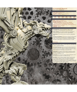 3D Printed Bestiary Vol. 4 Nafarrate - Clockwork Dragon 32mm Ragnarok D&amp;D - $41.96 CAD