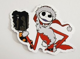 Jack as Santa Multicolor Cartoon Great Fan Gift Sticker Decal Embellishment Cool - £1.83 GBP