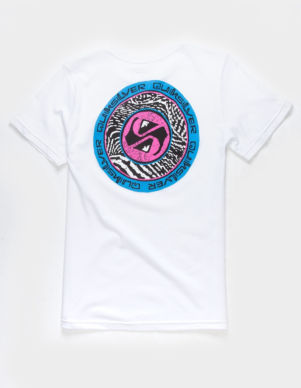 Quiksilver Big Boys Circles End Short Sleeve T-shirt - White