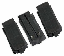NEW 3x Bulldog Extreme Tactical Magazine Pouch Molle Belt Case Rifle Mag... - $15.00