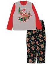 Briefly Stated Mens Matching Rudolph Family Pajama Set Medium - $39.50
