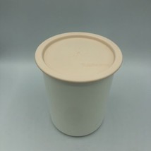 Tupperware One Touch Reminder Canister A 5 Cup 2422A-1 w/Light Pink Lid ... - $15.85