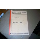 SWM GS440 MC440 Engine Parts Manual - €23,79 EUR