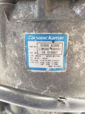 AC Compressor 6 Cylinder Fits 03-08 INFINITI FX SERIES 1374061 Item image 8