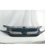 Fits 2016-2018 Honda Civic Gloss Black Front Bumper Plastic Mesh Grille ... - €30,35 EUR