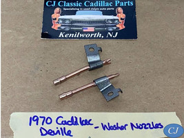 OEM 70 Cadillac Deville WINDSHIELD WIPER WASHER FLUID SQUIRTER NOZZLES - $74.24