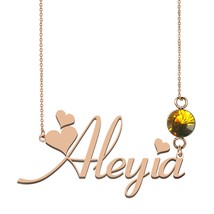 Nora Name Necklace, Personalized Name Necklace Men, Aleyia Name Necklace Best Ch - £14.60 GBP