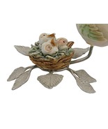 Capodimonte Momma Baby Birds on Branch Made in ITALY Artistic Castings V... - £13.68 GBP