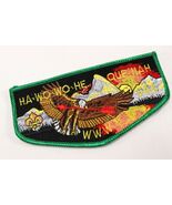 Vtg Hawowohe Que&#39;nah Lodge 544 OA Order Arrow WWW Boy Scouts America Fla... - $156.29 MXN