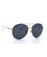 NEW TOM FORD TF757/S 28A CLEO GOLD GREY AVIATOR AUTHENTIC SUNGLASSES 59-16 - £180.43 GBP