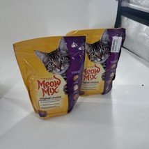 2 Pack Meow Mix Original Choice Dry Cat Food 18oz Small Bags  Fast Free Shipping - £21.59 GBP