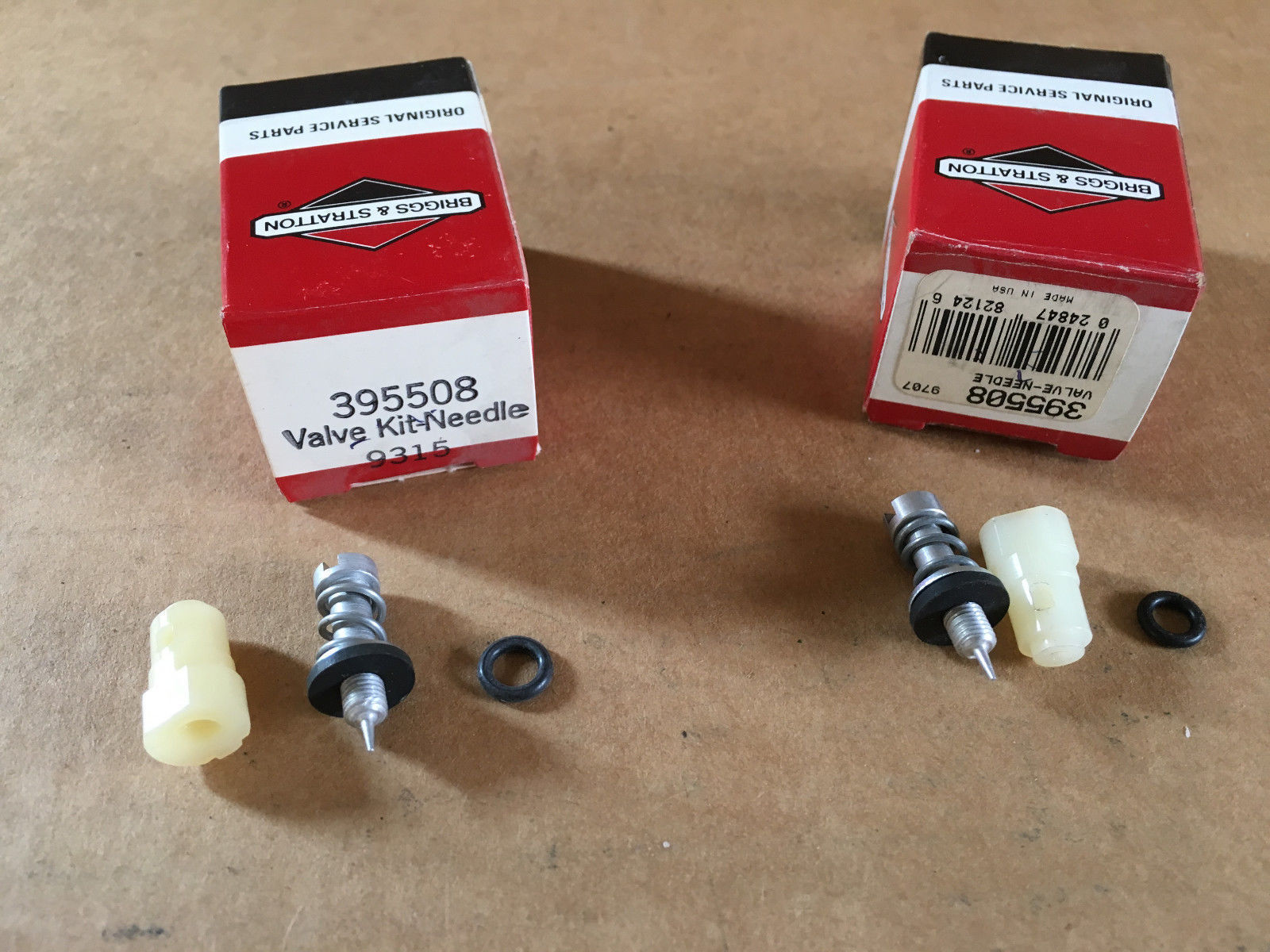 Primary image for 2 Pack OEM Genuine Briggs & Stratton 395508 Needle Valve Kit *New* (41815)