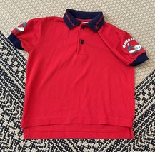 Vintage Toddler Boy Oskosh Collard Shirt Size 4t  Around The World Made In USA - £19.54 GBP