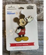 Hallmark MICKEY MOUSE Flat Metal Enamel Coated Ornaments - $16.13 CAD
