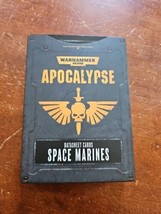 Warhammer 40k Apocalypse Space Marines Datasheet Cards - $9.90
