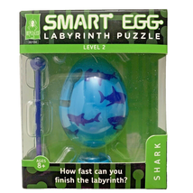 Smart Egg Labyrinth Puzzle Level 2 Shark for Ages 8 and Up NEW - $6.95